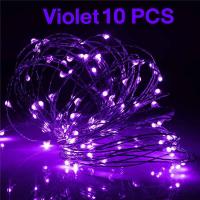 ราคา ไฟตกแต่ง LED 50 ดวง หยดน้ำ ใส่ถ่าน 2AA 3ก้อน 5เมตร 10ชิ้น ไม่แถมถ่าน (19408205962)