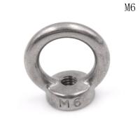 ราคา M5 M6 M8 M10 M12 304 Stainless Steel Lifting Eye Nut Ring Shape Nuts (9375015696)