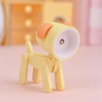 ราคา 2 IN1 มินิโคมไฟตั้งโต๊ะ LED สัตว์เลี้ยงน่ารักโคมไฟ LED สุนัขกวางไฟกลางคืนสากลพับที่วางโทรศัพท์ขี้เกียจยืนโคมไฟตั้งโต๊ะพับ (20758428855)