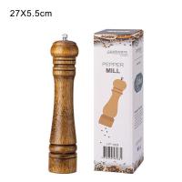 ราคา ขวดบดพริกไทย ที่บดพริกไทย ขวดใส่เครื่องปรุง เครื่องบดพริกไทย ขวดพริกไทย ขวดเกลือ ขวดบดเกลือ ขวดไม้ เครื่องบดพริกไทยด้วยมือขนาด5นิ้ว8นิ้ว10นิ้วเครื่องบดพริกไทยบดสดใหม่ (11811808828)