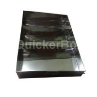 ราคา ถาดแสตนเลส ซีฟู๊ด กะบะแสตนเลสซีฟู๊ด 3 ช่อง มีรูระบายน้ำ ขนาด 40x60x10 CM (19786105794)