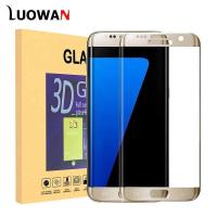 ราคา Galaxy S7 ป้องกันหน้าจอขอบ3D กระจกเทมเปอร์เต็มรูปแบบความคมชัดสูง Anti Scratch Anti Bubble ปกป้องหน้าจอสำหรับ Samsung Galaxy S7 Edge สีทอง (342827842)