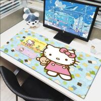 ราคา แผ่นรองเมาส์ Gamer การ์ตูนเฮลโลสแมวคิตตี้คีย์บอร์ดยางแผ่นอุปกรณ์เสริมโต๊ะเกม Mousepad Kawaii การ์ตูนแผ่นรองเมาส์น่ารัก Xxl (18705950776)