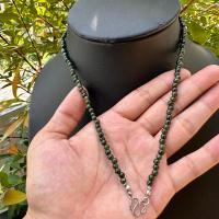 ราคา 4NJA สร้อยคอหยกคล้องพระ สร้อยพระ สร้อยหยก สร้อยคอ ตะข้อM หยกแท้100 หยกพม่า (21019296573)