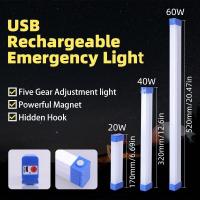 ราคา ไฟฉุกเฉิน Led 20W 40W 60W ไฟแบบชาร์จใหม่ได้แบบเสียบ USB หลอดในร่มแบบพกพา SPOT EXPRESS Led ขนาด52Cm (18224694571)