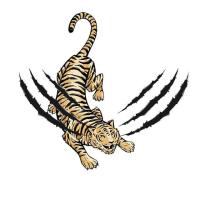 ราคา ตัวรีดติดลายเสื้อ TK 37 ลายเสือ หน้าเสือ ลายติดเสื้อ เท่ห์ๆๆ แผ๋นฟิล์มรีดร้อน (19939604424)