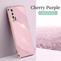 ราคา เคสสำหรับ Huawei Nova 6 5G เคสชุบ6D หรู Huawei Nova 3 Nova4 Nova5 Nova5I Nova5IPRO นิ่ม TPU เคสฝาหลังกันกระแทก (19468766080)
