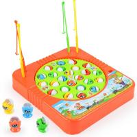 ราคา ชุดรอกตกปลาแบบหมุนได้ของเล่นตกปลา HYG 15 24 45ชิ้นเครื่องเรื่องราวของเด็กพร้อมดนตรีของเล่นเพื่อการศึกษาไฟฟ้าสำหรับเด็ก2 3 6ปีบ่อตกปลา (17995809519)