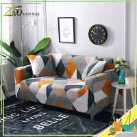 ราคา ผ้าหุ้มโซฟา ผ้าคลุมโซฟาตัวแอล ผ้าคลุมโซฟา ผ้าคลุมโซฟาเบด ตัวป้องกันโซฟา 1 2 3 4 ที่นั่ง แถมปลอกหมอน1ชิ้น และแท่งโฟม (20914105583)