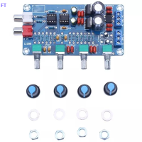 ราคา FT NE5532 STEREO Pre Amp preamplifier TONE BOARD โมดูลเครื่องขยายเสียง4ช่อง (20820051999)