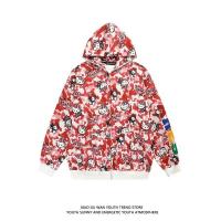 ราคา ASRV เสื้อฮู้ดชาย เสื้อมีฮู้ดผู้ชาย hoodie เสื้อกันหนาว ผู้ชาย เสื้อคลุมคู่ที่เรียบง่ายเสื้อกันหนาวลายการ์ตูนทรงหลวมมีฮู้ดสำหรับผู้ชาย (20681718098)