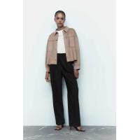 ราคา Zaraระบาดวิทยาจูบเสื้อผู้หญิงแขนยาวปกหนังนิ่มเสื้อแจ็คเก็ตเสื้อยืดแขนสั้น4968221 622 (20422586478)