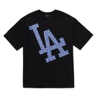 ราคา เสื้อยืด MLB LA โลโก้ตัวอักษรขนาดใหญ่ โลโก้ทีมเบสบอล คอกลม แขนสั้น (20085635038)