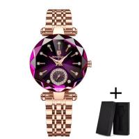 ราคา POEDAGAR Watch for Women Luxury Jewelry Design Rose Gold Steel Quartz Wristwatches Waterproof Fashion Swiss Brand Ladies Watches (20009159609)