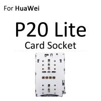 ราคา อะแดปเตอร์เต้าเสียบถาดใส่ไมโคร SD ซิมการ์ดสำหรับ HuaWei P20 Pro Lite ตัวเชื่อมต่อเครื่องอ่านสล็อตชิ้นส่วนซ่อมภาชนะ (19175712953)