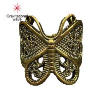 ราคา แหวนแกะสลักลายคลื่นความโน้มถ่วงของผู้หญิงรูปผีเสื้อแบบย้อนยุคสีทองสีเงินที่ไม่ก่อให้เกิดอาการแพ้เครื่องประดับแฟชั่นแหวนใส่นิ้ว (19291427960)