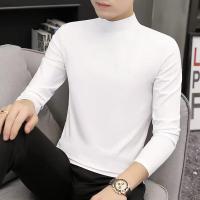 ราคา ST เสื้อยืดผู้ชายแขนยาวคอกลม เสื้อยืดแขนยาวผู้ชาย เสื้อยืดแขนยาวสำหรับผู้ชายเสื้อยืดแขนยาวสีทึบฤดูใบไม้ร่วง (20581123482)
