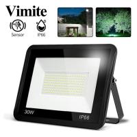 ราคา Vimite สปอตไลท์ LED Flood Light Outdoor Waterproof 10W 20W 30W 50W 100W 220V Floodlight Spotlight Hanging Exterior Garden Light Wall Lamp for House Street Yard Gate (8152157822)