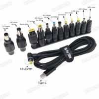 ราคา USB ประเภท C เป็น DC สายไฟแจ็ค5 5 2 5Mm 100W สายชาร์จกับ12เชื่อมต่ออะแดปเตอร์สำหรับเลโนโว Hp เอซุสเอเซอร์แล็ปท็อปโน๊ตบุ๊ค (18992508884)