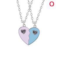 ราคา pengxia COD 2pcs Rainbow Fashion Best Friends น้ำผึ้งรักคู่จี้สร้อยคอ BFF Gift HO (19971764692)