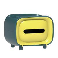 ราคา กล่องทิชชู่ Tissue box กล่องกระดาษทิชชู่ พร้อมที่วางของ ที่ใส่ทิชชู่ ใส่ทิชชู่ม้วน และทิชชู่แผ่นได้ กล่องใส่กระดาษทิชชู่ มี 2 สีให้เลือก (16519931934)