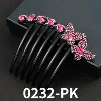 ราคา New Korean Exquisite Color Hair Comb Fashion Adult Rhinestone Hair Accessories (17822570045)