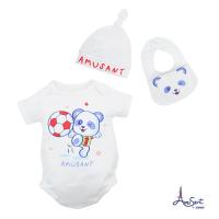 ราคา เซ็ตบอดี้สูทเด็กอ่อน Amusant by Enfant ไซซ์ 3 6 เดือน (12589614063)