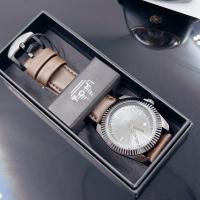 ราคา นาฬิกา TOMI นาฬิกาผู้ชาย นาฬิกาข้อมือ ชาย นาฬิกาแบรนด์แท้ กันน้ำได้ สายนาฬิกา หนัง หน้าปัด 40 และ 21 มม แถมพร้อมกล่องแบรนด์ฟรี (21251684030)