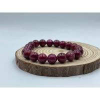 ราคา natural ruby round beads 10 MM ลูกปัดทับทิมธรรมชาติ 10 MM (12408263015)