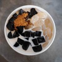 ราคา 1แถม1 ขนม ของหวาน เฉาก๊วย ลูกชิด รวม1kG อร่อยที่สุดในสุรินทร์ หอม กรอบ มัน สด ใหม่ อร่อย สะอาด ใหม่ ทานง่ายลง น้ำเชื่อม เฉาก๊วย สามารถทานกับ กาแฟสด สมูทตี้ ได้เข้ากัน ดับร้อน กระหาย (20083576914)