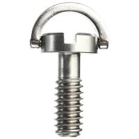 ราคา Long 1 4 D Ring Screw Stainless Steel For Camera Tripod Quick Release Plate Silver (10182570636)