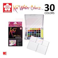 ราคา สีน้ำก้อน Sakura Koi Water Colors Set 30 สี พร้อมพู่กันเติมน้ำ (595910587)
