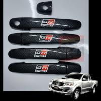 ราคา ครอบมือจับ ครอบมือเปิดประตู GR Toyota Vigo Fortuner 05 14 และ Vios 07 17 Yaris 05 15 Aitis และ VIGO ตัวแรก VIGO Samrt VIGO CHAMP รถ 4 ประตุ แคป ตอนเดียว งานแคปล่าโลโก้ GR TOYOTA (21087653691)