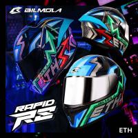 ราคา หมวกกันน็อค หมวกเต็มใบ หมวกทรงสปรอท Bilmola บิลโมล่า รุ่น Rapid 2022 (15486215760)