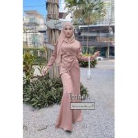 ราคา ชุดเดรสมุสลิม รุ่นจีน่า เนื้อผ้าซาร่า เดรสออกงานสวย เดรสออกงาน เดรสยาว เดรสราคาถูก เดรสพร้อมส่ง ชุดรายอ ชุดธีมเพื่อนเจ้าสาว (20594494047)