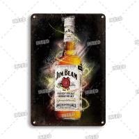 ราคา ป้ายดีบุกจิมบีม Bulmers แผ่นโลหะโบราณโลโก้วิสกี้แผ่นตกแต่งผนังป้ายย้อนยุคสำหรับคลับที่บ้านตกแต่งผนังบาร์ไอริช23T 0707 (19664307630)