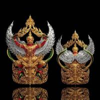 ราคา พญาครุฑสุบรรณราชา ขนาดห้อยคอ 5 เซนติเมตร องค์ตั้งได้ พร้อมเช่าบูชา (18791899497)
