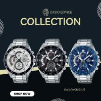 ราคา Casio Edifice นาฬิกาข้อมือโครโนกราฟมาตรฐาน ตระกูล EFV 550D ประกัน CMG 1 ปี (17899700220)