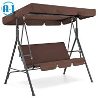 ราคา A I 3ที่นั่งSwing Canopiesเบาะรองนั่งชุดชิงช้าลานเปลญวนเก้าอี้เปลี่ยนสวนกันน้ำ (5768640336)