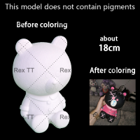 ราคา Rex TT DIY ปูนปลาสเตอร์เซรามิกสีขาวทาสีของขวัญของเล่น (19877161314)