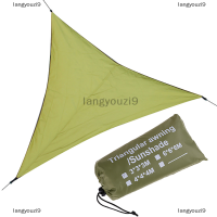 ราคา langyouzi9 กันน้ำสามเหลี่ยม UV Sun Shade Sail COMBINATION สุทธิสามเหลี่ยมดวงอาทิตย์เรือเต็นท์ (20365198116)