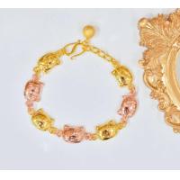 ราคา สร้อยข้อมือทองไมครอน สร้อยข้อมือชุบทองแท้ 100 กำไลทองชุบ เศษทองคำแท้ สร้อยหุ้มทอง ชุบทอง 24K ไม่ลอก ไม่ดำ (20373861523)