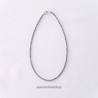 ราคา CHOKER สร้อยคอหิน เทราเฮิร์ต แบบเจียเหลี่ยม เลือกขนาดเม็ดหิน และความยาวได้ โชคเกอร์หิน terahertz by siamonlineshop (20811391733)