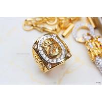 ราคา ManeeNopparut มณีณพรัช แหวนชาย มังกรล้อมเพชร รุ่น RMM15 (7513001444)