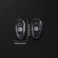 ราคา ราคาขายส่ง แว่นตาแฟชั่นแบบเปลี่ยนได้อุปกรณ์เสริมแว่นตาจมูกโลหะกันลื่นซิลิโคนขนาดเล็กถุงลมนิรภัยแผ่นแปะจมูกแบบใส (18291716846)