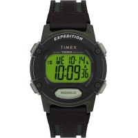 ราคา Timex Mens Expedition Digital CAT5 41mm Watch Expedition Digital CAT5 41mm Brown Green Black (18982245233)