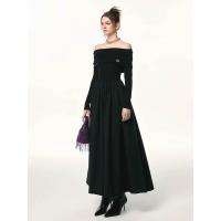 ราคา Mayte Clozet Pre Order15 30วัน เดรสปาดไหล่ เดรสยาว เดรสดำ เดรสสีดำ เดรสปาดไหล่สีดำ เดรสออกงาน เดรสหรู เดรสดำยาว เดรสเกาะอก เดรสเกาะอกดำ เดรสไปเที่ยว เดรสไปคาเฟ่ เดรสไปทะเล เดรสสวย เดรสเปิดไหล่ เดรสทรง