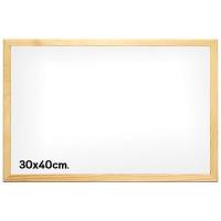 ราคา ฟูจิ กระดานธรรมดาขอบไม้ กระดานไวท์บอร์ด มีรางสำหรับวางแปรงและปากกา ขนาด 30x40ซม และ 40x60ซม เขียนลบได้ (12540547295)