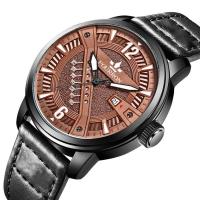ราคา July hot Leather belt Korean fashion personality trendy mens watch cool outdoor sports special forces large dial waterproof mechanical (19652791560)