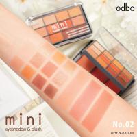 ราคา OD1045 ODBO MINI EYESHADOW BLUSH โอดีบีโอ มินิ อายแชโดว์ แอนด์ บลัช (16424367783)